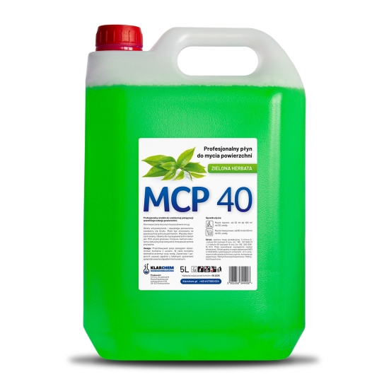 Koncentrat do powierzchni MCP40 zielona herbata 5 l - preparat